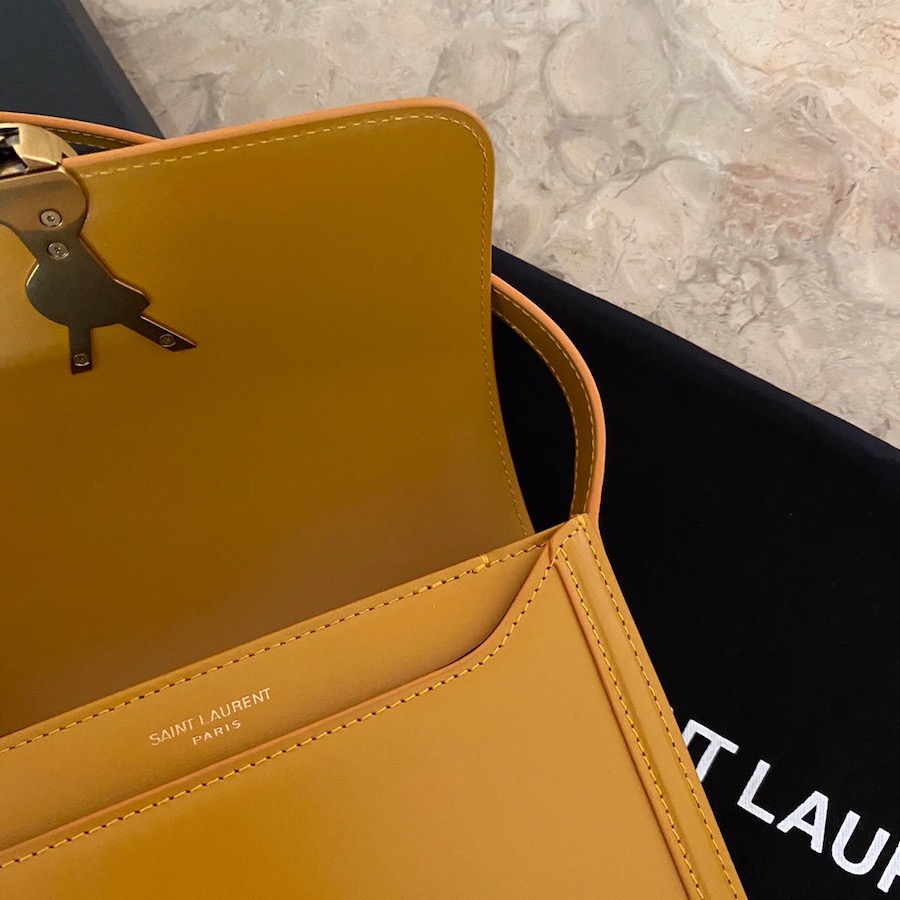 634306 SOLFERINO MEDIUM SATCHEL IN BOX SAINT LAURENT LEATHER, YSL Saint Laurent