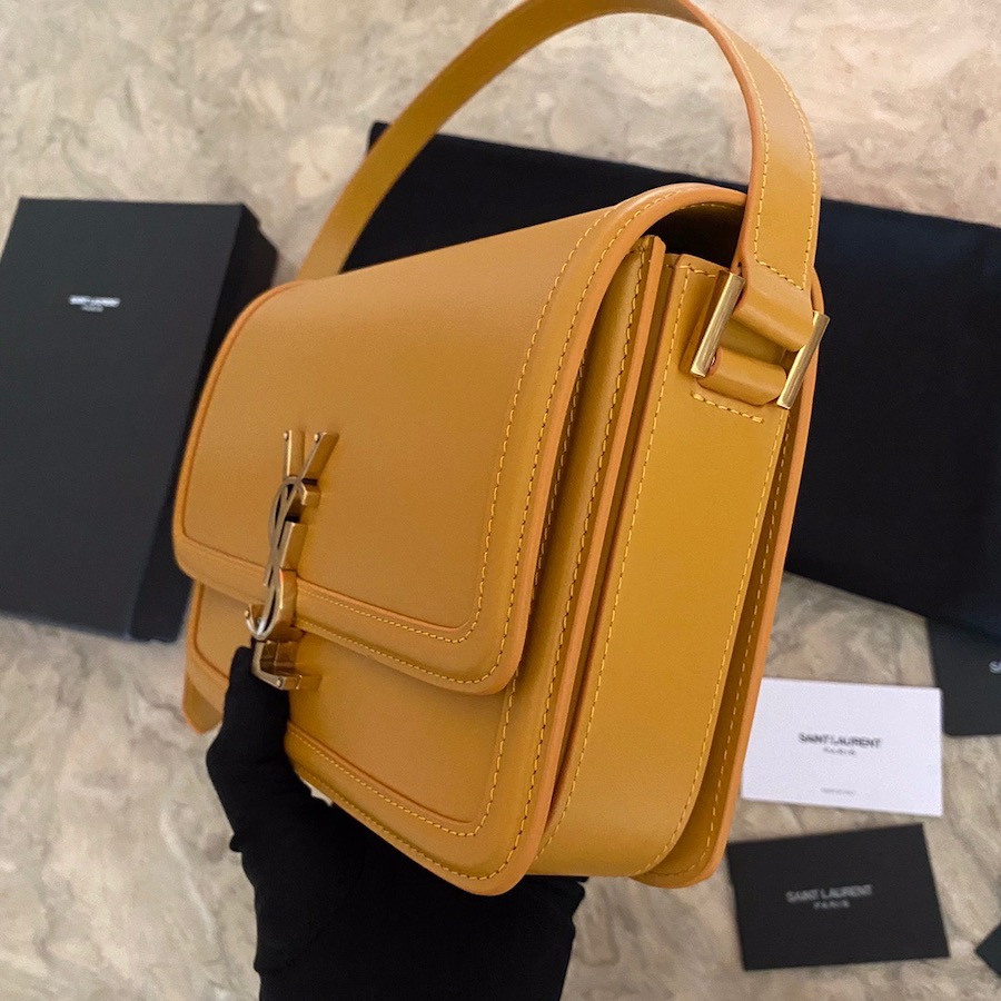 634305 SOLFERINO MEDIUM SATCHEL IN BOX SAINT LAURENT LEATHER, YSL Saint Laurent
