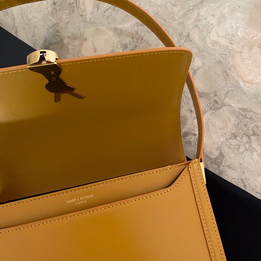 634305 SOLFERINO MEDIUM SATCHEL IN BOX SAINT LAURENT LEATHER, YSL Saint Laurent
