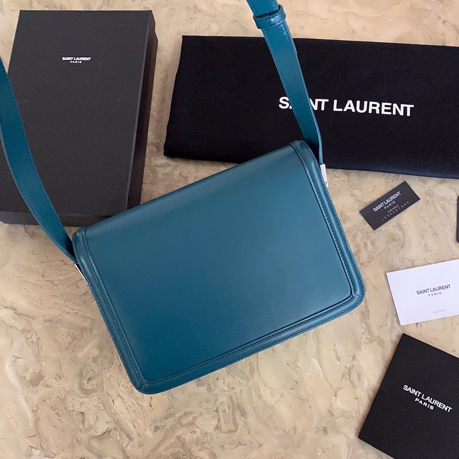 634305 SOLFERINO MEDIUM SATCHEL IN BOX SAINT LAURENT LEATHER, YSL Saint Laurent