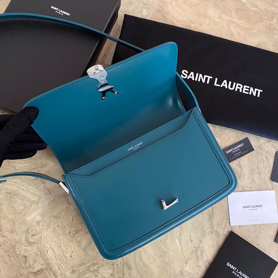 634305 SOLFERINO MEDIUM SATCHEL IN BOX SAINT LAURENT LEATHER, YSL Saint Laurent