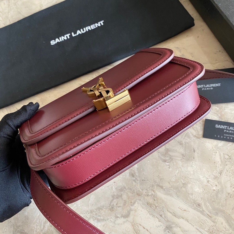634306 SOLFERINO MEDIUM SATCHEL IN BOX SAINT LAURENT LEATHER, YSL Saint Laurent