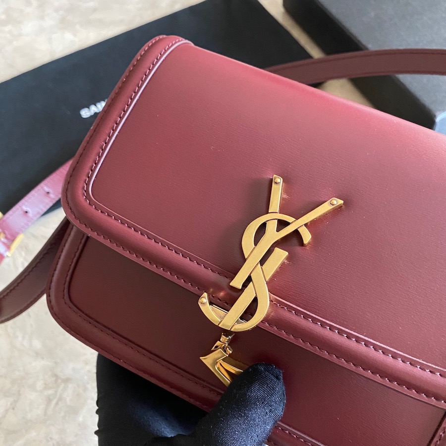 634306 SOLFERINO MEDIUM SATCHEL IN BOX SAINT LAURENT LEATHER, YSL Saint Laurent