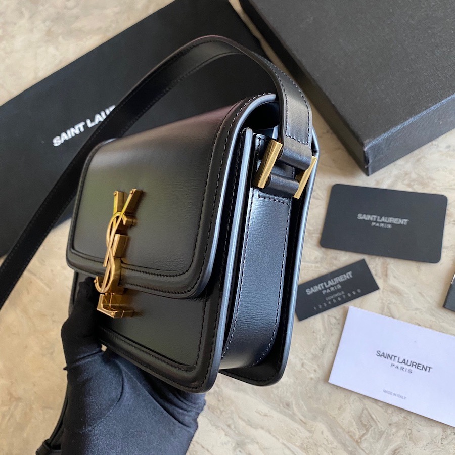 634306 SOLFERINO MEDIUM SATCHEL IN BOX SAINT LAURENT LEATHER, YSL Saint Laurent