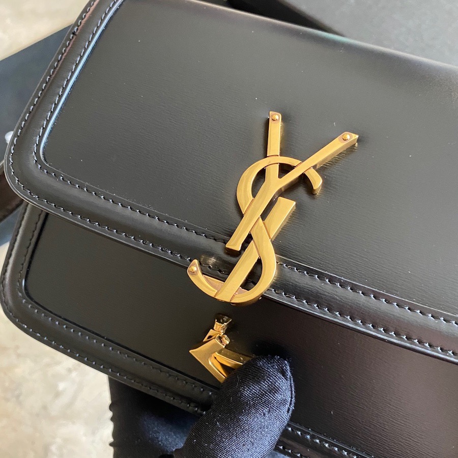 634306 SOLFERINO MEDIUM SATCHEL IN BOX SAINT LAURENT LEATHER, YSL Saint Laurent