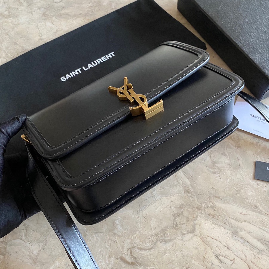 634305 SOLFERINO MEDIUM SATCHEL IN BOX SAINT LAURENT LEATHER, YSL Saint Laurent