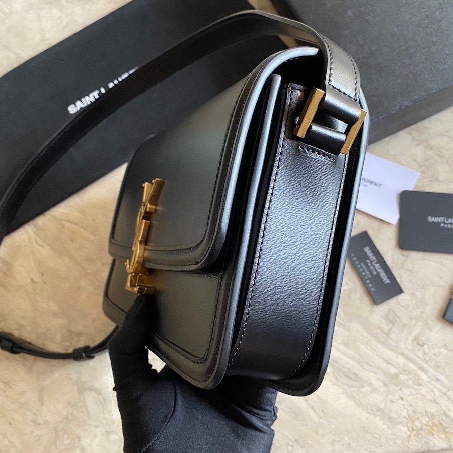 634305 SOLFERINO MEDIUM SATCHEL IN BOX SAINT LAURENT LEATHER, YSL Saint Laurent