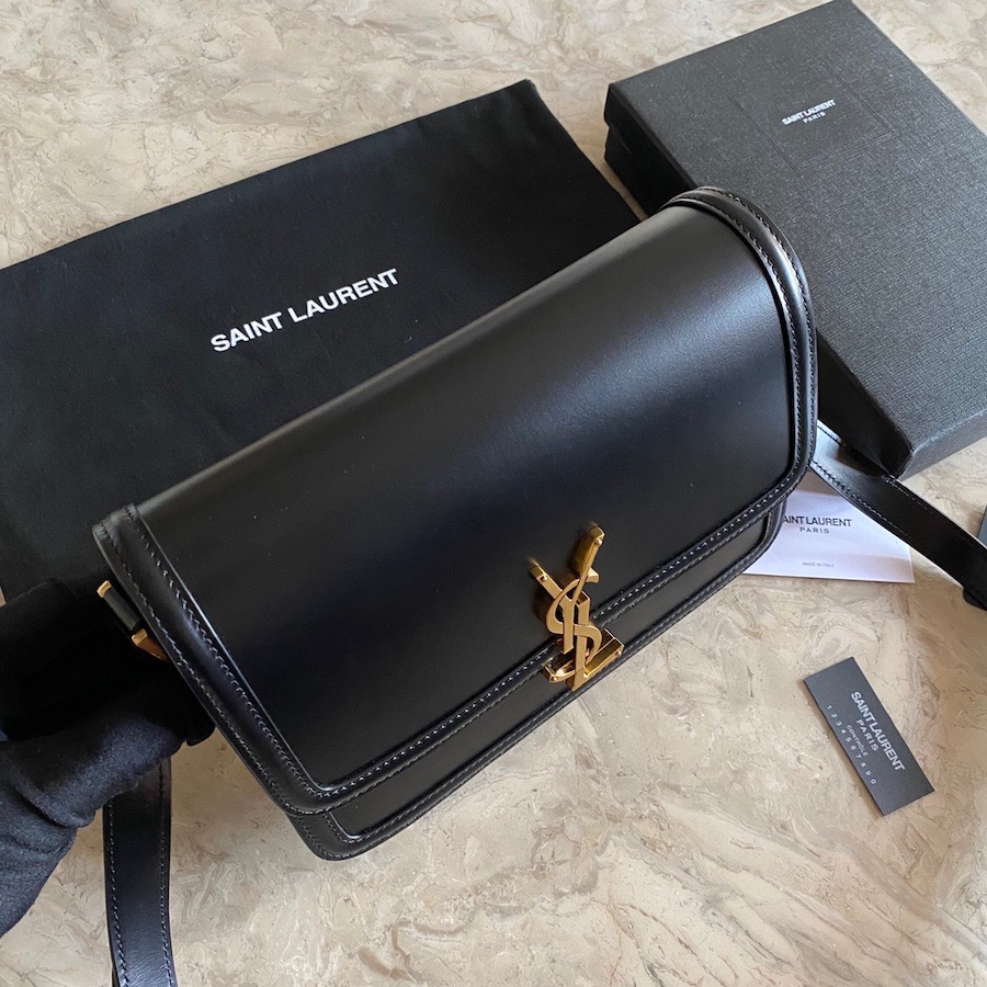 634305 SOLFERINO MEDIUM SATCHEL IN BOX SAINT LAURENT LEATHER, YSL Saint Laurent