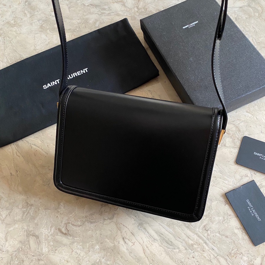 634305 SOLFERINO MEDIUM SATCHEL IN BOX SAINT LAURENT LEATHER, YSL Saint Laurent