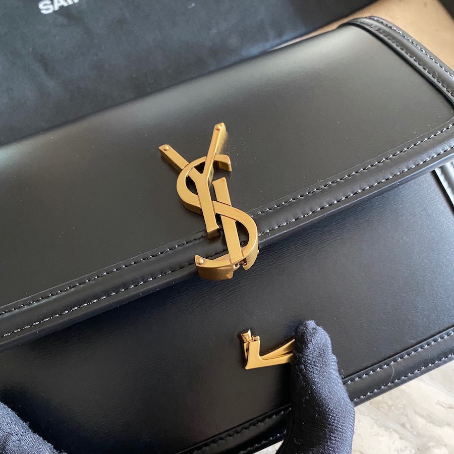 634305 SOLFERINO MEDIUM SATCHEL IN BOX SAINT LAURENT LEATHER, YSL Saint Laurent