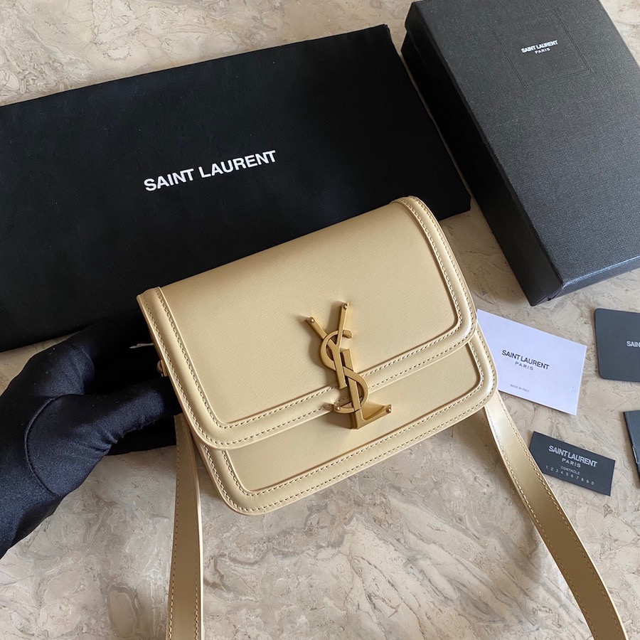 634306 SOLFERINO MEDIUM SATCHEL IN BOX SAINT LAURENT LEATHER, YSL Saint Laurent