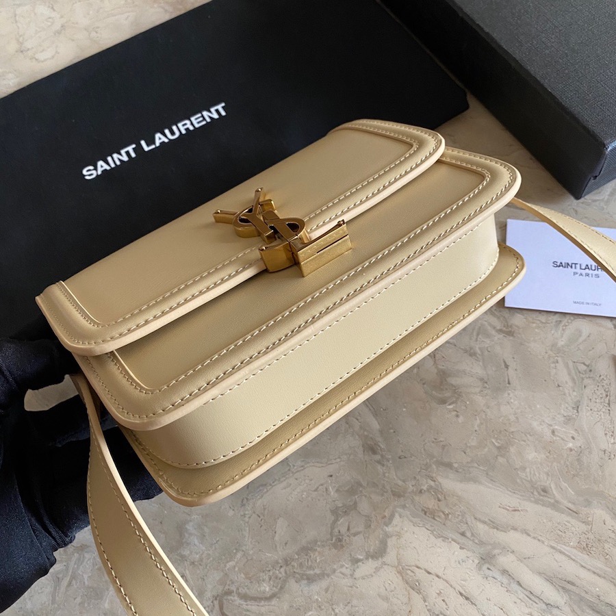 634306 SOLFERINO MEDIUM SATCHEL IN BOX SAINT LAURENT LEATHER, YSL Saint Laurent