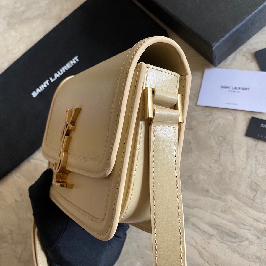 634306 SOLFERINO MEDIUM SATCHEL IN BOX SAINT LAURENT LEATHER, YSL Saint Laurent