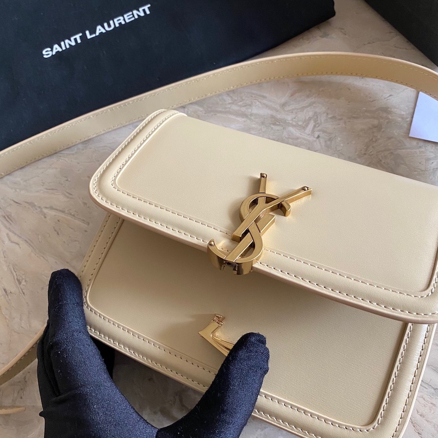 634306 SOLFERINO MEDIUM SATCHEL IN BOX SAINT LAURENT LEATHER, YSL Saint Laurent