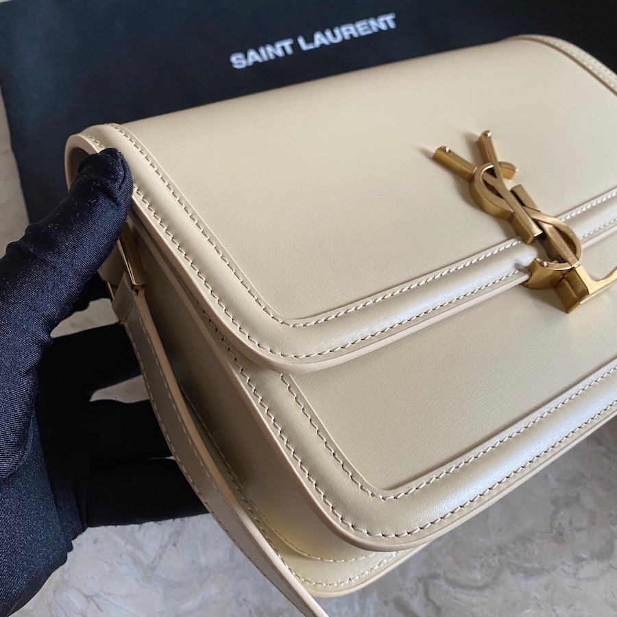 634305 SOLFERINO MEDIUM SATCHEL IN BOX SAINT LAURENT LEATHER, YSL Saint Laurent