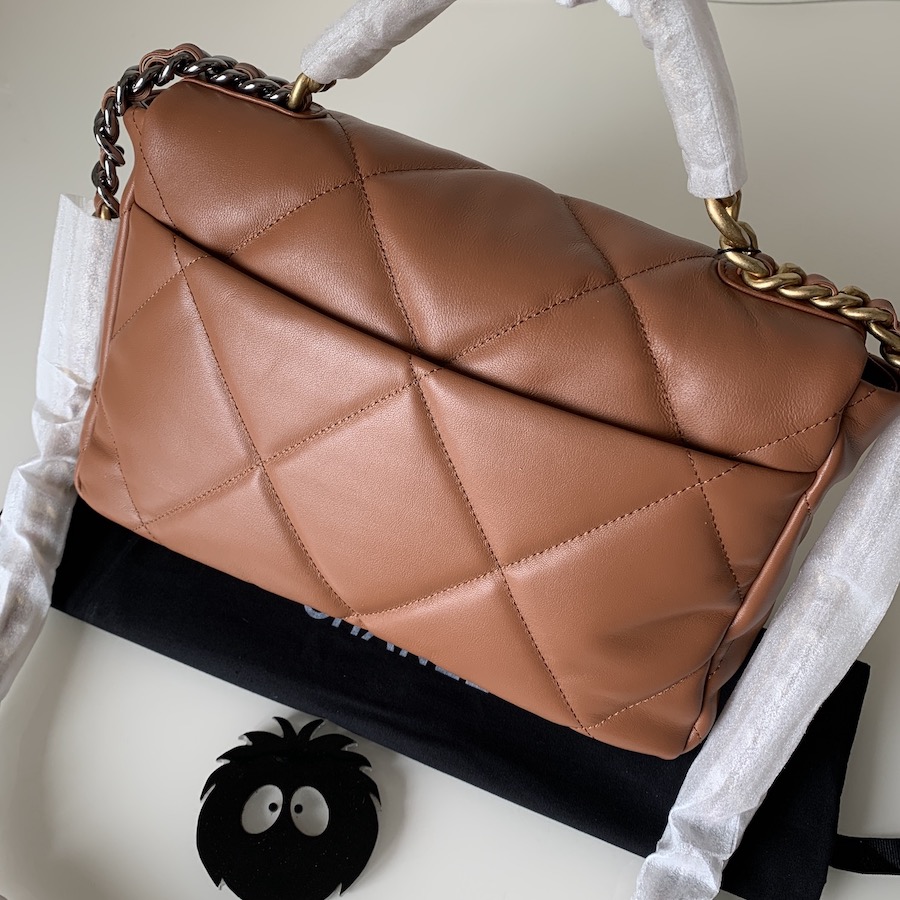 AS1161 chanel 19 large flap bag, CHANEL HANDBAGS