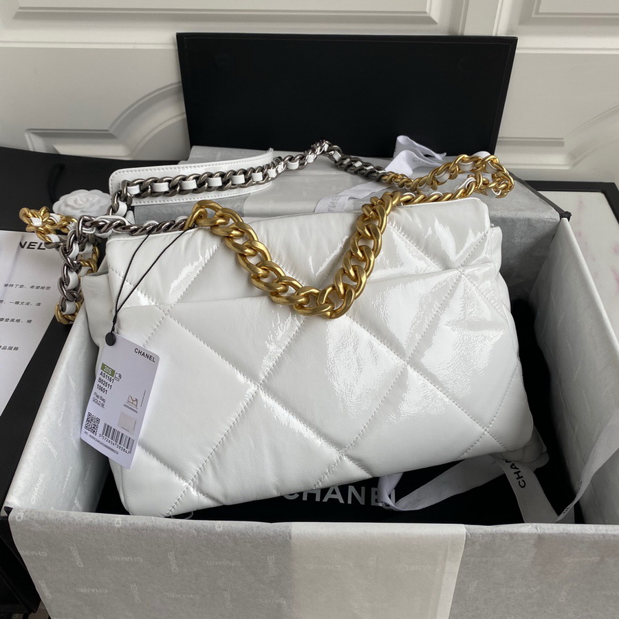 AS1161 chanel 19 large flap bag, CHANEL HANDBAGS