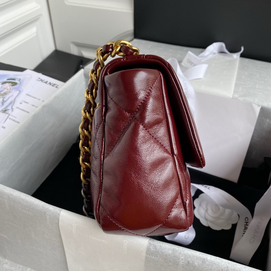 AS1160 chanel 19 small flap bag, CHANEL HANDBAGS
