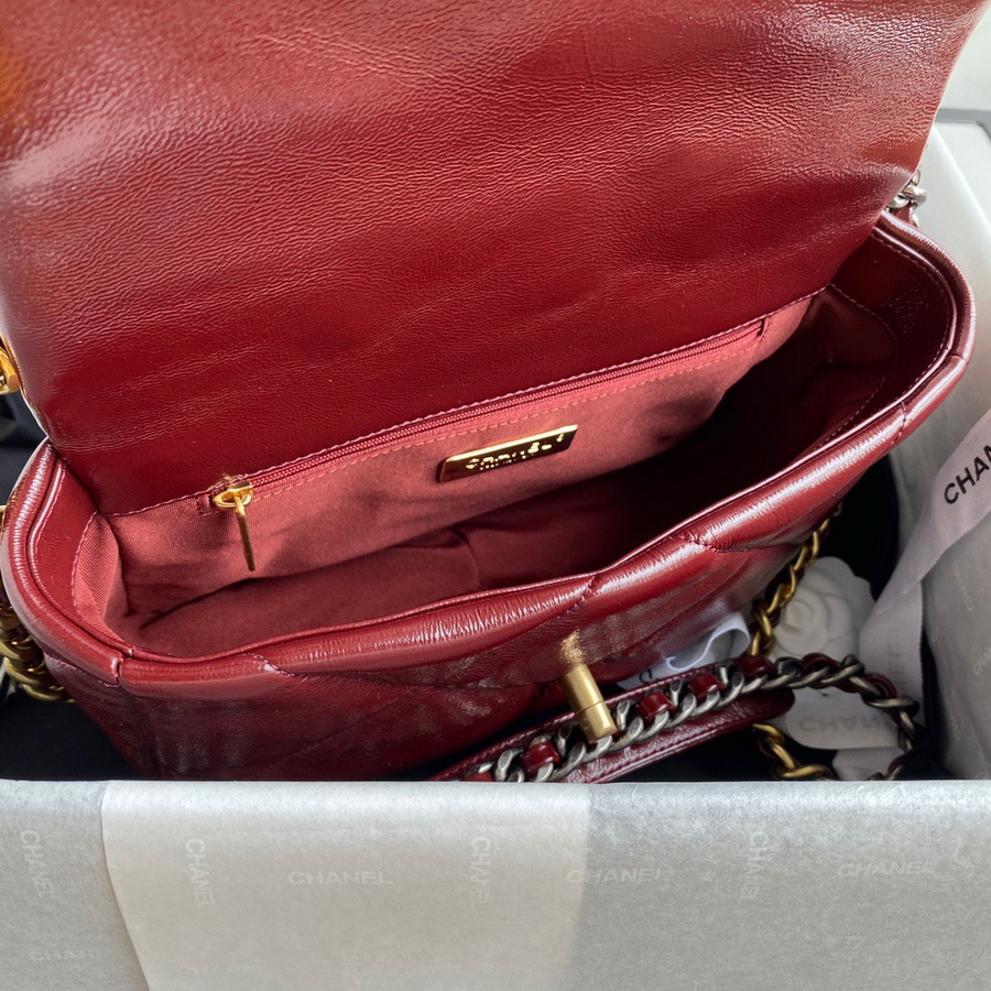AS1160 chanel 19 small flap bag, CHANEL HANDBAGS