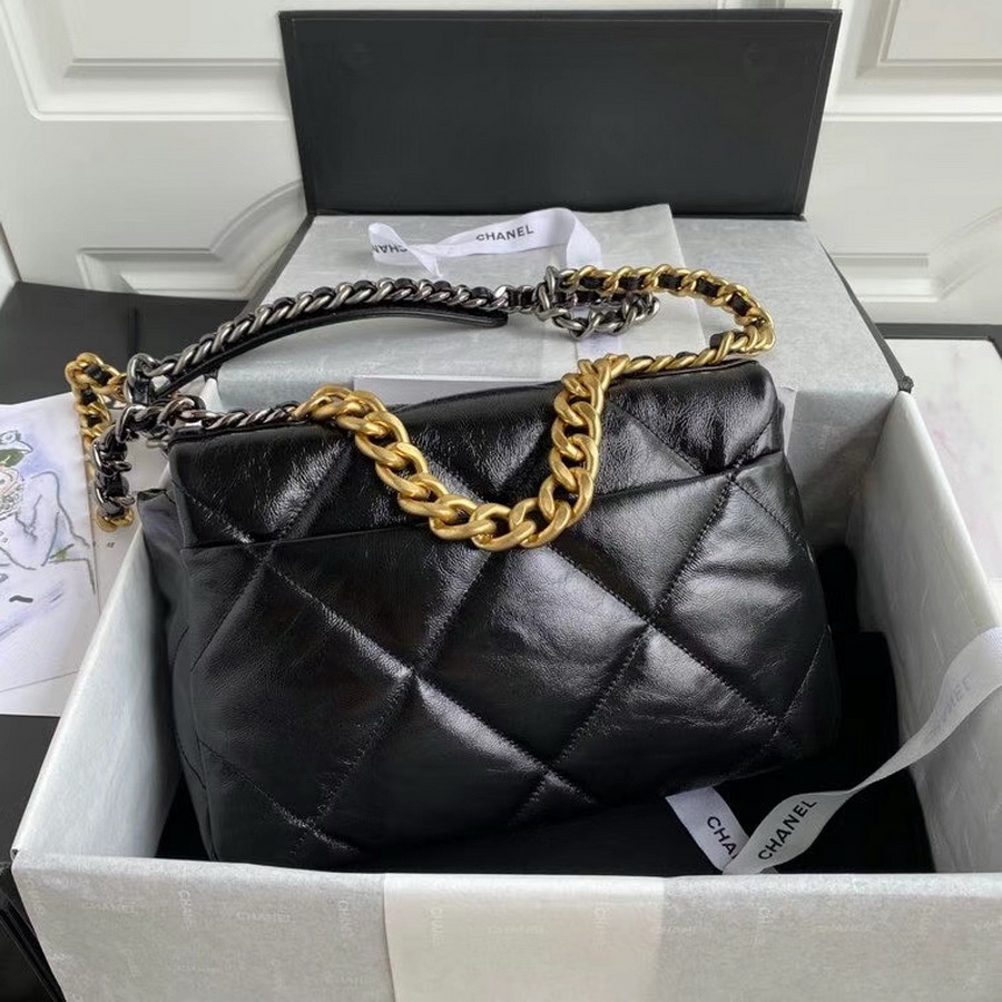 AS1161 chanel 19 large flap bag, CHANEL HANDBAGS