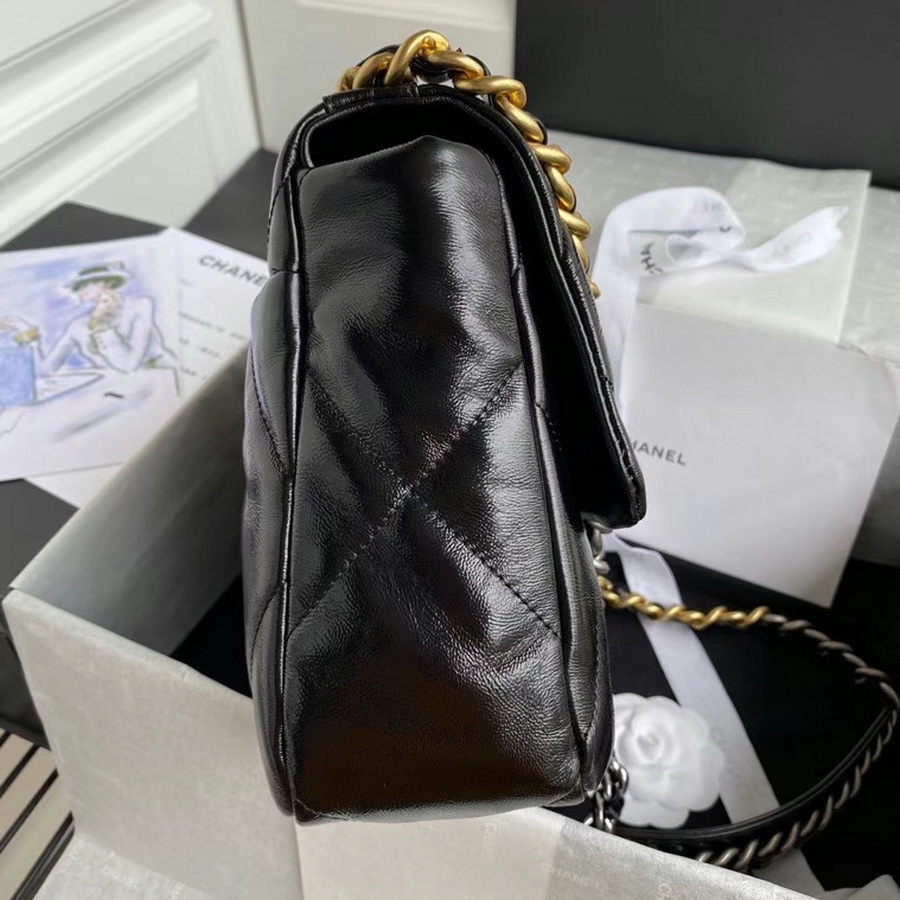 AS1161 chanel 19 large flap bag, CHANEL HANDBAGS