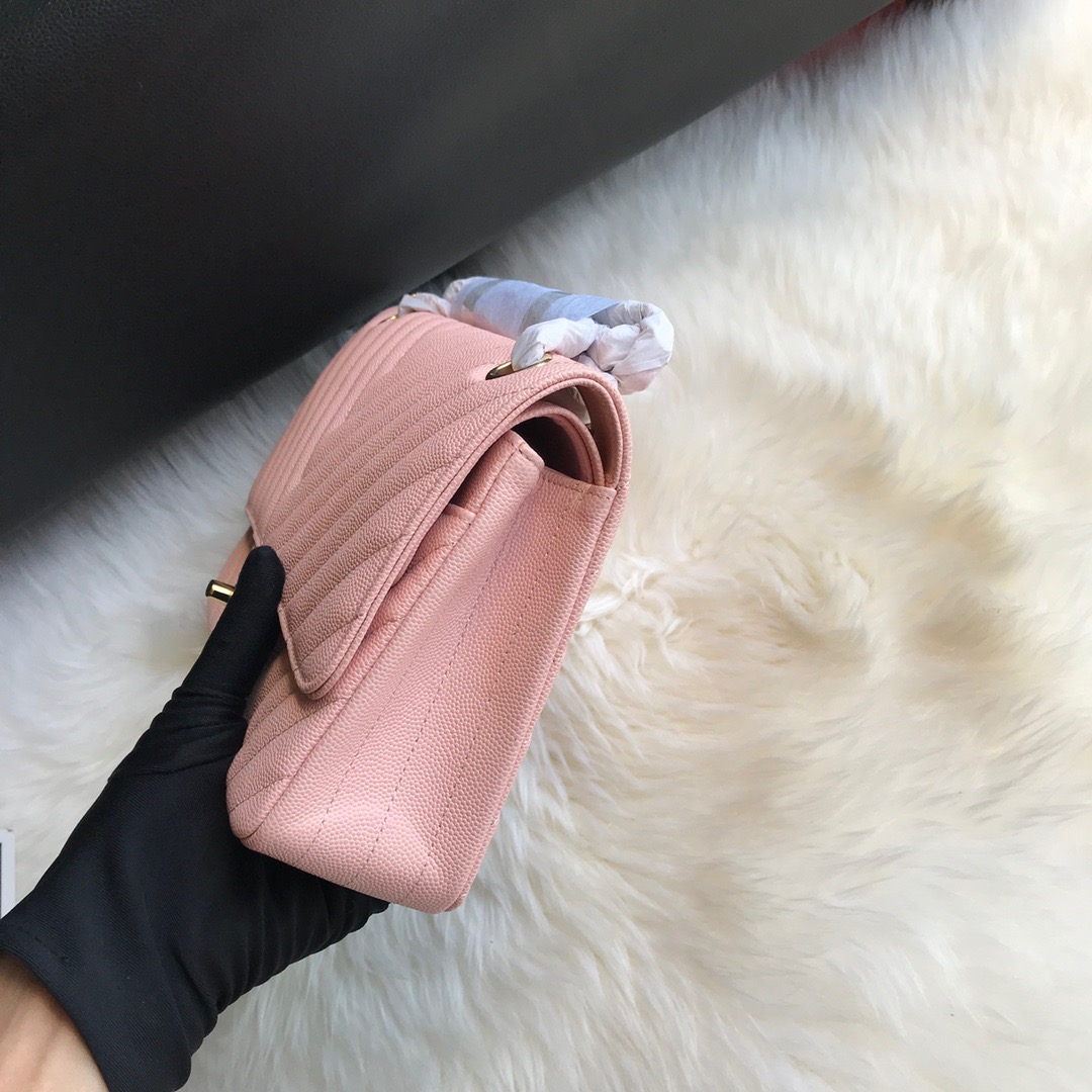 A01112, Classic Handbag, Chanel handbag, Grained Calfskin / caviar