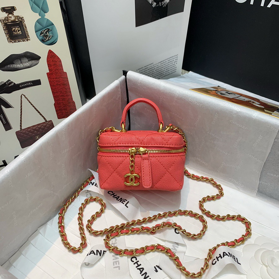 AP2194  small vanity with chain, chanel handbag