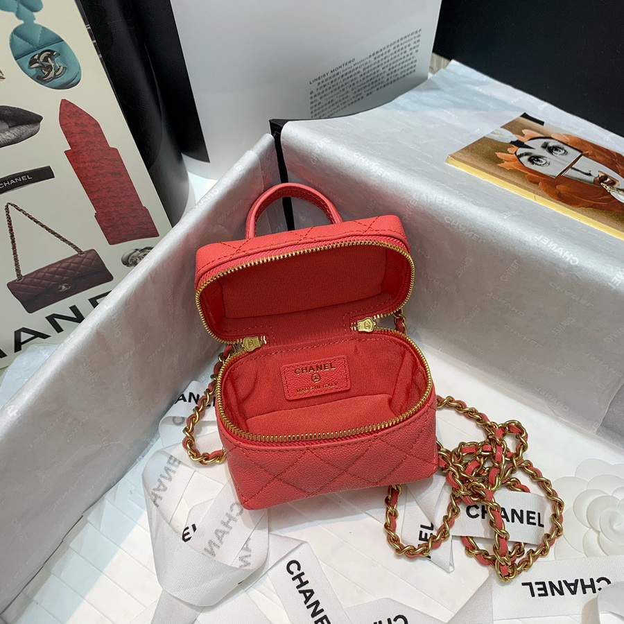 AP2194  small vanity with chain, chanel handbag