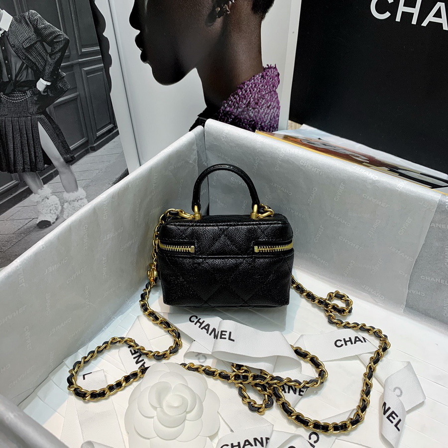 AP2194  small vanity with chain, chanel handbag