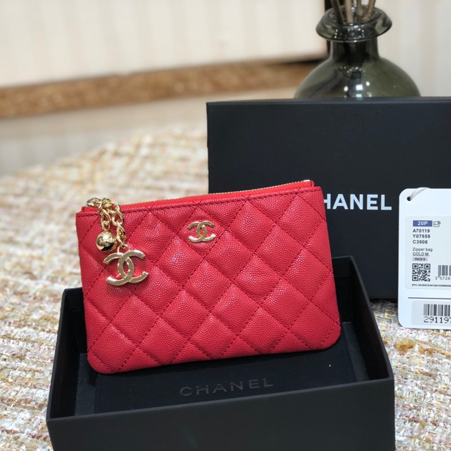 classic mini pouch , chanel small leather goods