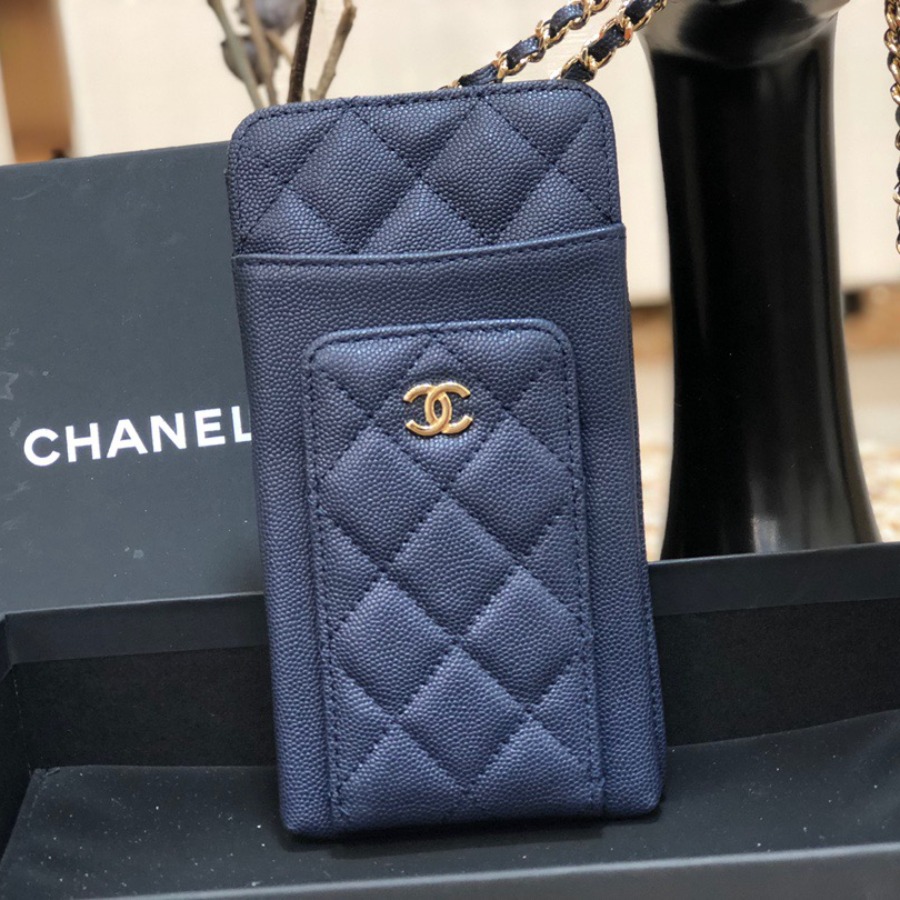 clutch with chain, CHANEL SMALL LEATHER GOODS