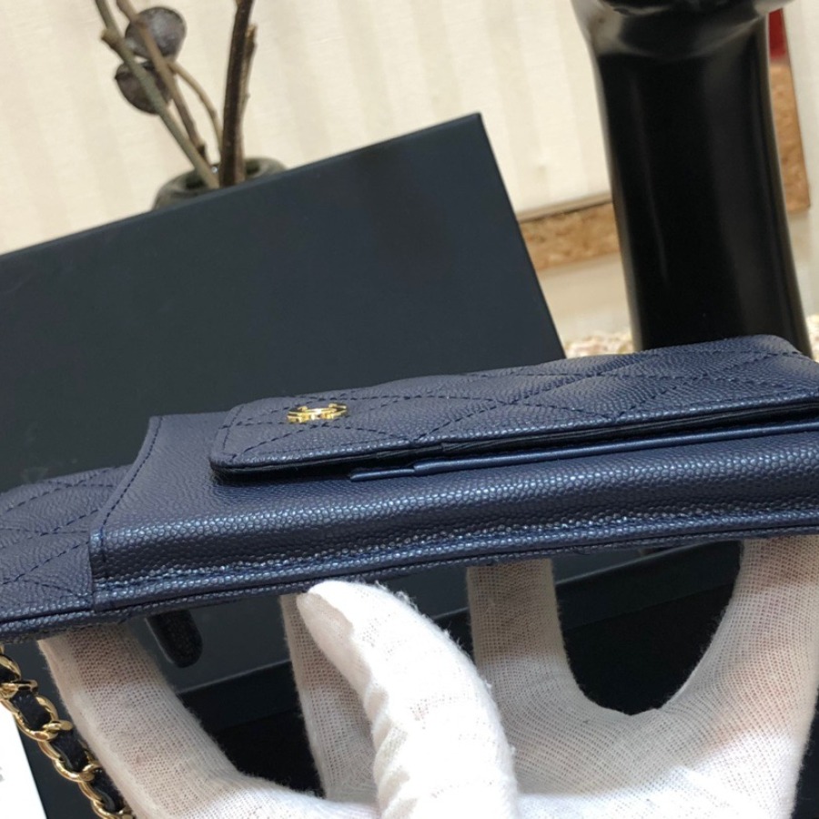 clutch with chain, CHANEL SMALL LEATHER GOODS