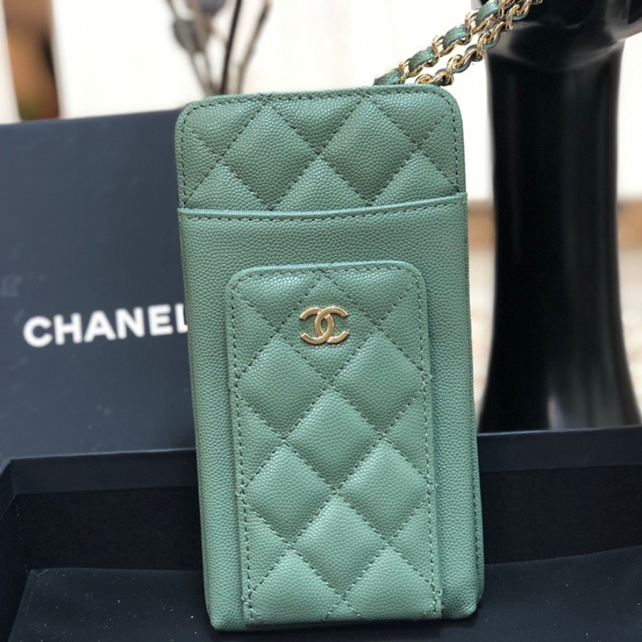 clutch with chain, CHANEL SMALL LEATHER GOODS