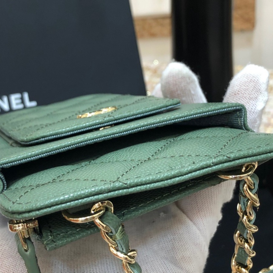 clutch with chain, CHANEL SMALL LEATHER GOODS