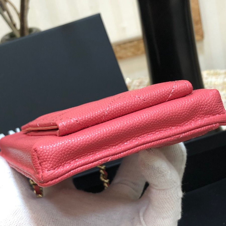 clutch with chain, CHANEL SMALL LEATHER GOODS