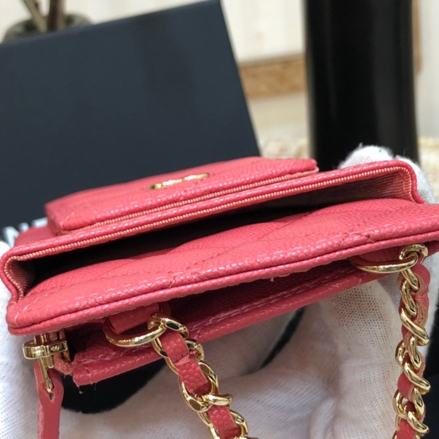 clutch with chain, CHANEL SMALL LEATHER GOODS
