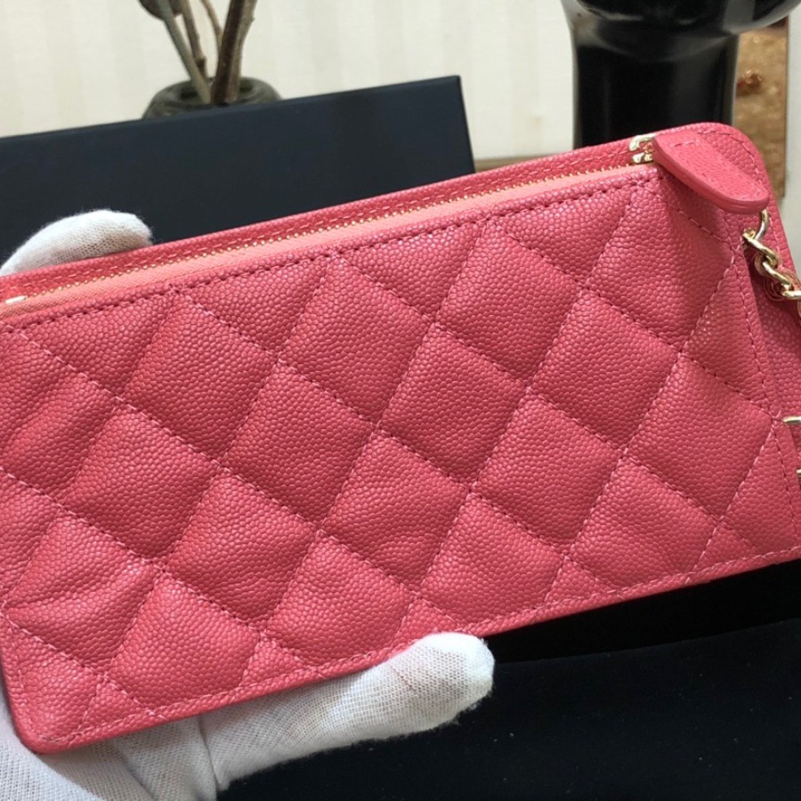 clutch with chain, CHANEL SMALL LEATHER GOODS