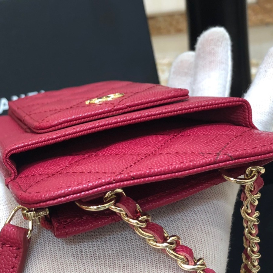 clutch with chain, CHANEL SMALL LEATHER GOODS