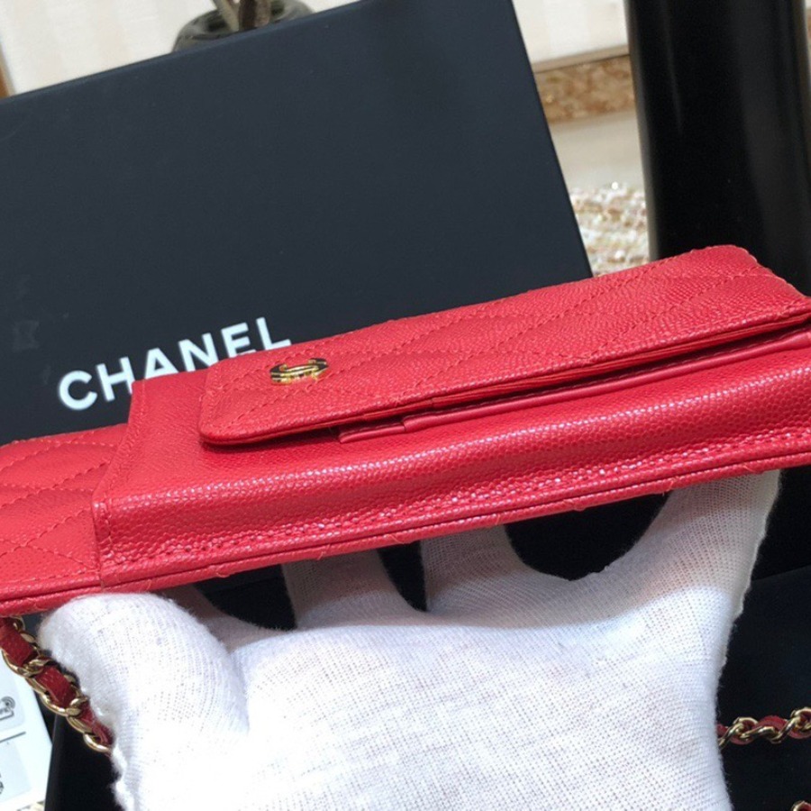 clutch with chain, CHANEL SMALL LEATHER GOODS