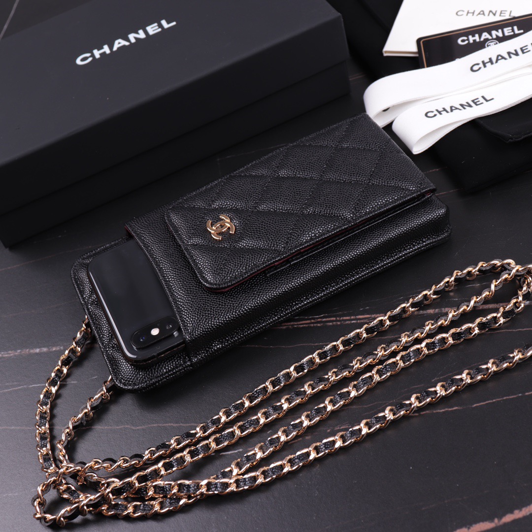 clutch with chain, CHANEL SMALL LEATHER GOODS