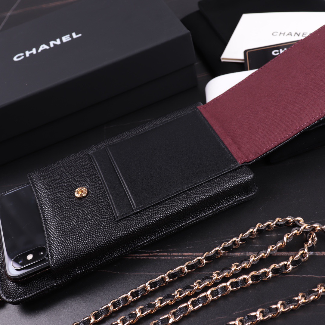 clutch with chain, CHANEL SMALL LEATHER GOODS