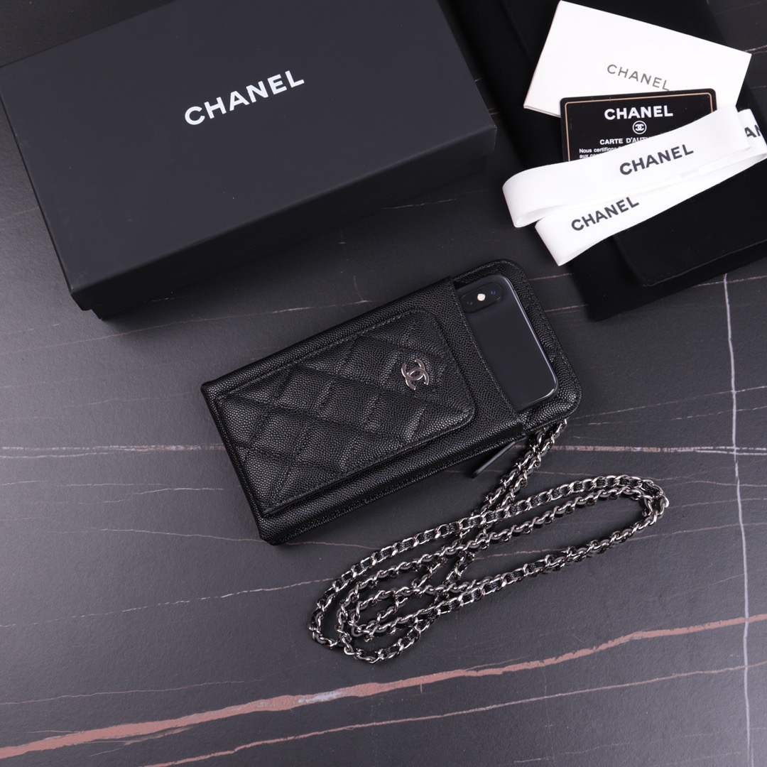 clutch with chain, CHANEL SMALL LEATHER GOODS
