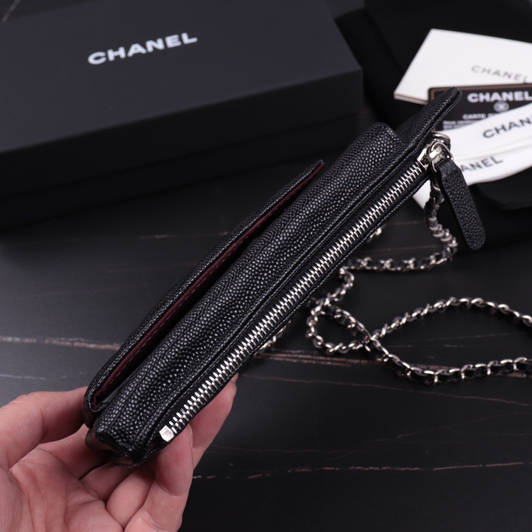 clutch with chain, CHANEL SMALL LEATHER GOODS