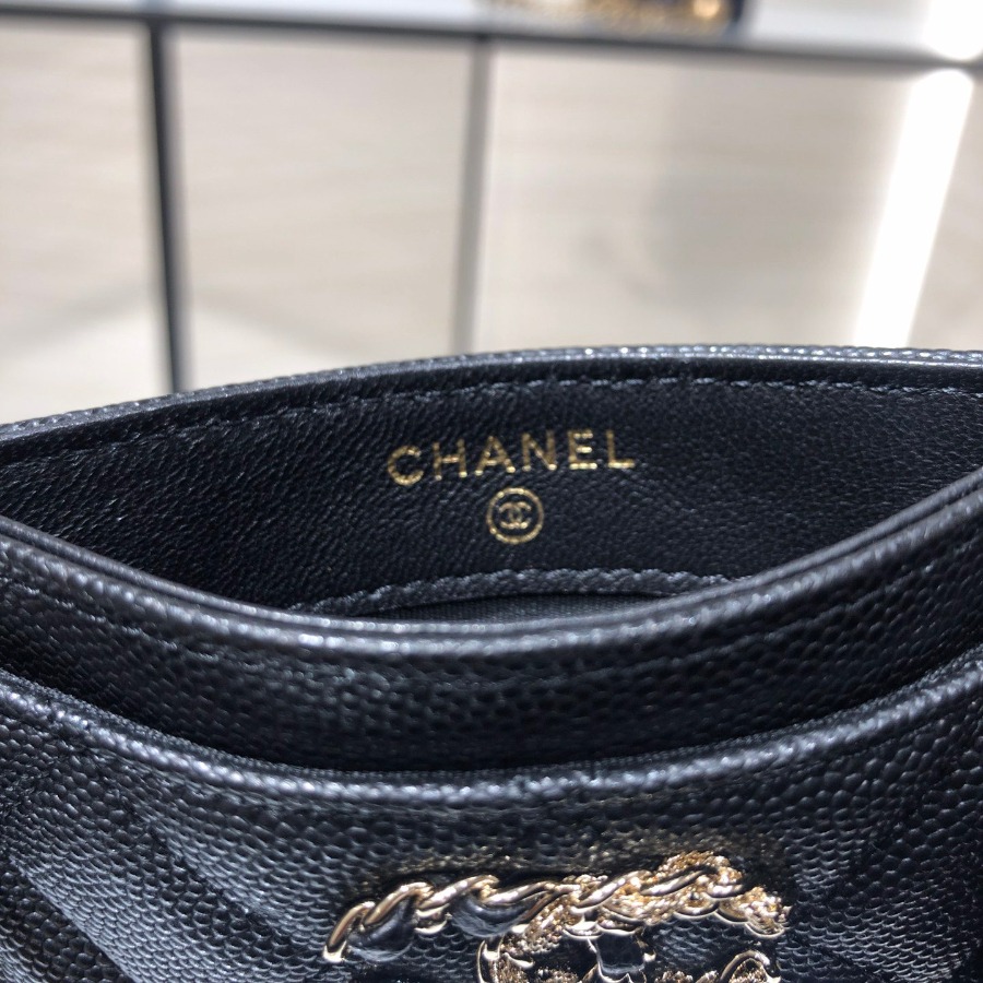 chanel 19 card holder, chanel small leather goods