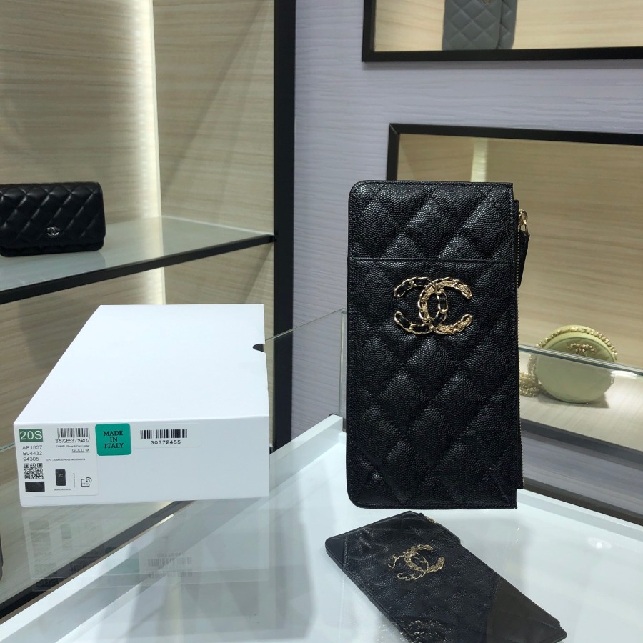 Chanel 19 pouch for iphone, CHANEL SMALL LEATHER GOODS