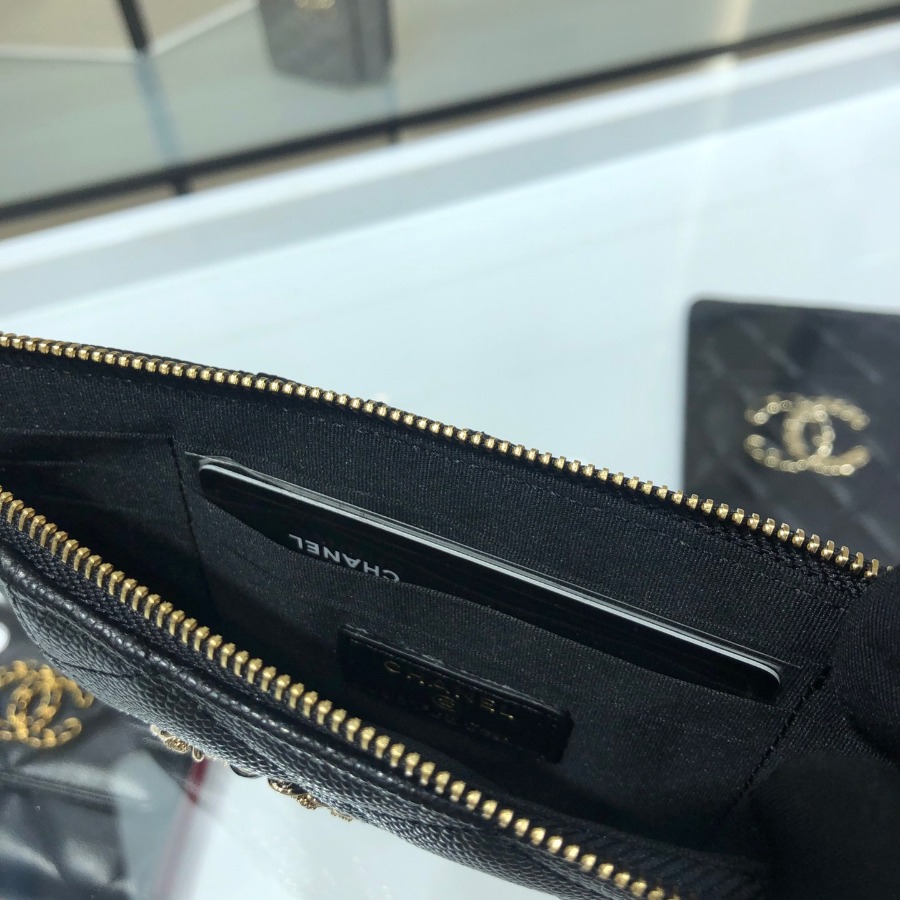 Chanel 19 pouch for iphone, CHANEL SMALL LEATHER GOODS