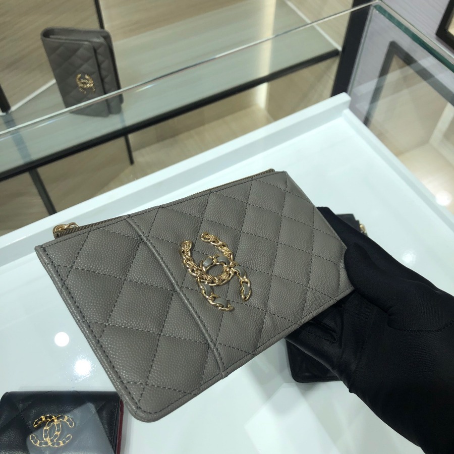 Chanel 19 pouch for iphone, CHANEL SMALL LEATHER GOODS