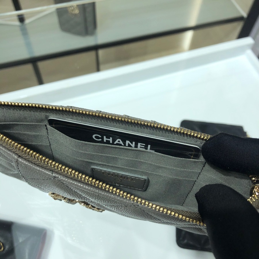 Chanel 19 pouch for iphone, CHANEL SMALL LEATHER GOODS