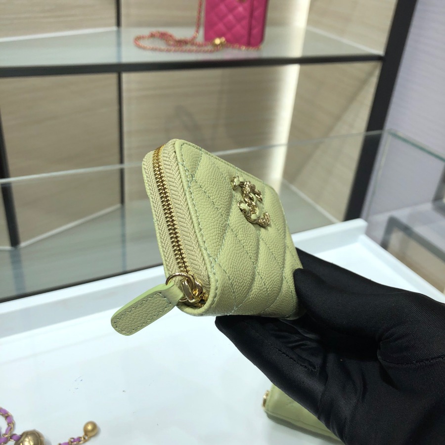 Chanel 19 zipped coin purse, CHANEL
