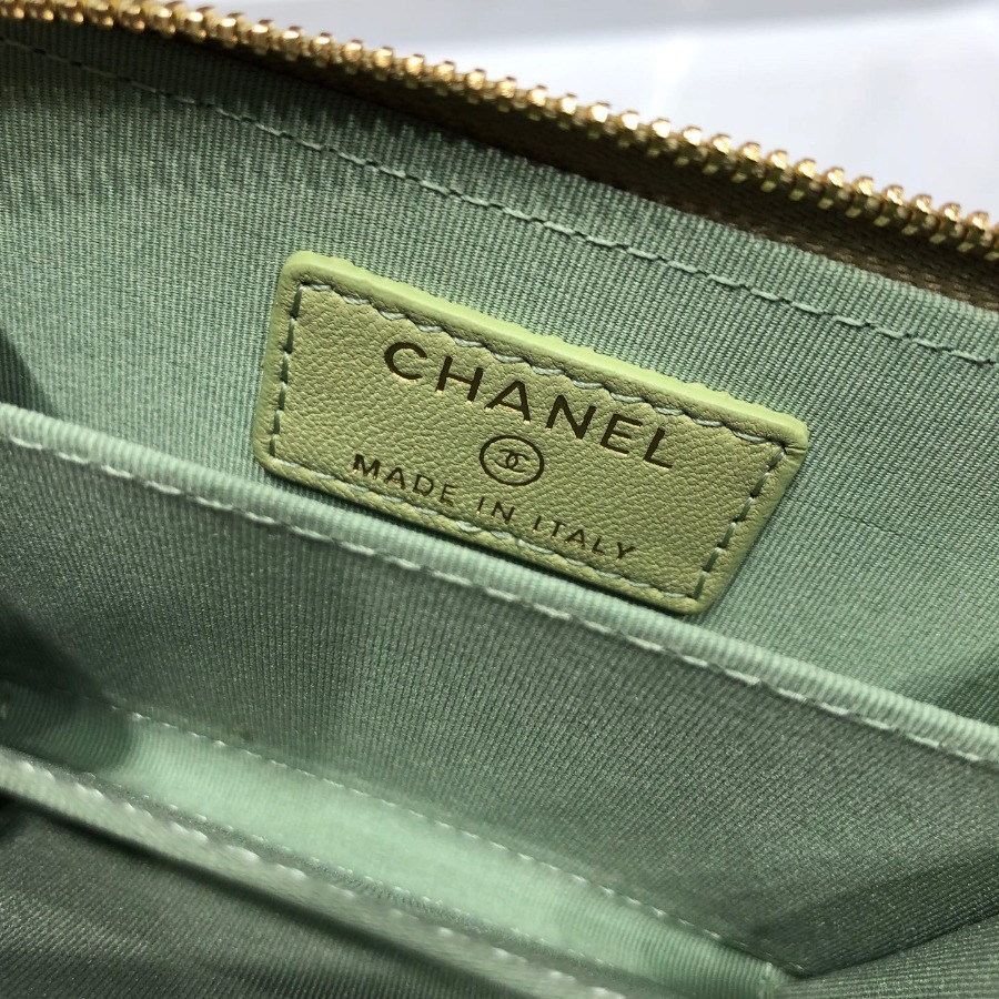 Chanel 19 zipped coin purse, CHANEL